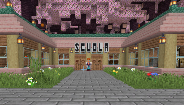 Progettare città con Minecraft Education a scuola